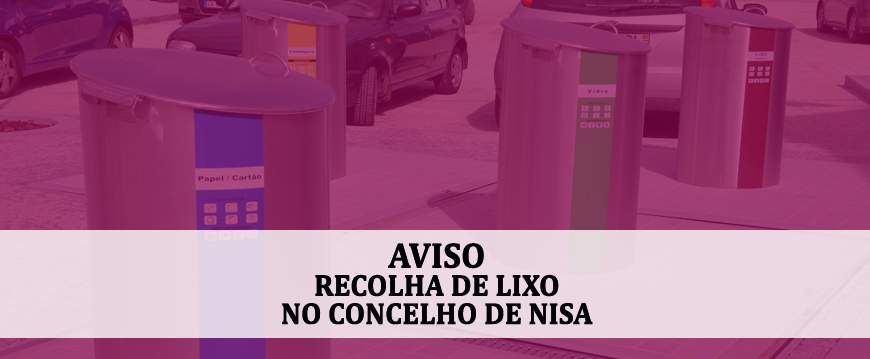 aviso lixo