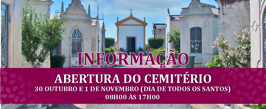 Informação - Abertura do Cemitério de Nisa