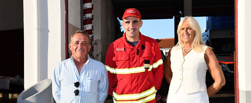 Tomada de Posse do novo Comandante dos Bombeiros de Nisa