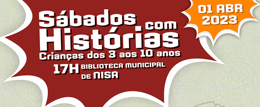 Sábados com Histórias - Abril