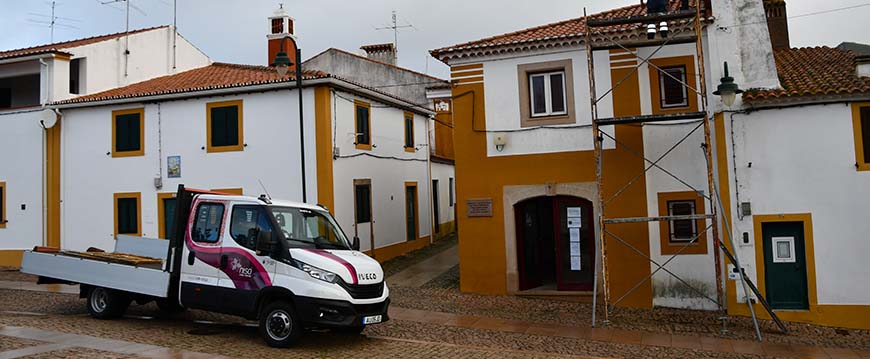 Reparação do Telhado do Posto Turismo de Amieira do Tejo